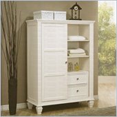Coaster Classic Eight Drawer Chest in White Finish