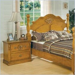 Coaster Brooke Nightstand in Pine
