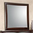 ADD TO YOUR SET: Coaster Phoenix Dresser Mirror in Rich Cappuccino Finish