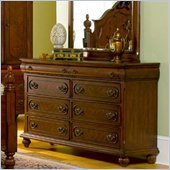 Coaster  Six Drawer Dresser in Rich Brown