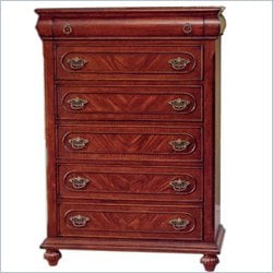 Coaster Five Drawer Chest in Rich Brown Best Price