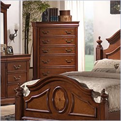 Coaster  Traditional Chest in Rich Caramel Finish