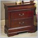 Coaster Louis Philippe Nightstand in Cherry