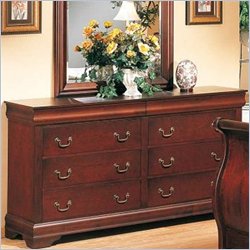 Coaster Louis Philippe Cherry Dresser