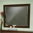 ADD TO YOUR SET: Coaster  Mirror in Light Cappuccino Finish