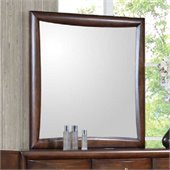 Coaster Hillary and Scottsdale Mirror in Warm Brown Finish