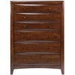 ADD TO YOUR SET: Coaster Hillary and Scottsdale 6 Drawer Chest in Warm Brown Finish