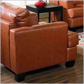 Coaster Samuel Contemporary Leather Chair