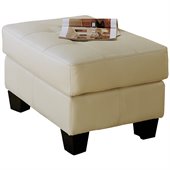 Coaster Samuel Contemporary Leather Ottoman