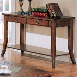 Coaster Franklin Rectangular Sofa Table with Slate Tile Top and Storage