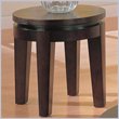 ADD TO YOUR SET: Coaster Bosworth End Table in Deep Dark Cappuccino Wood Finish