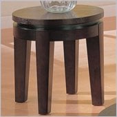 Coaster Bosworth End Table in Deep Dark Cappuccino Wood Finish