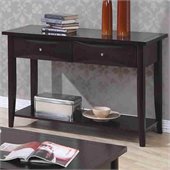 Coaster Whitehall Sofa Table with Shelf & Storage Drawers