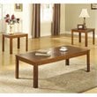 ADD TO YOUR SET: Coaster Casual 3 Piece Occasional Table Set with Pine Veneers