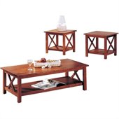 Coaster Briarcliff Casual 3 Piece Occasional Table Set