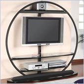 Coaster Metal Global TV Stand with Bracket in Black