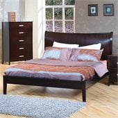 Coaster Cappuccino Platform Bed