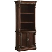 Coaster Union Hill Bookcase in Rich Brown Finish