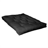 Coaster Deluxe Innerspring Futon Mattress in Black