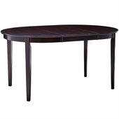 Coaster Hyde Oval Dining Table in Cappuccino