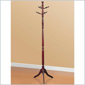 Coaster Classic Coat Rack in Cherry Finish 