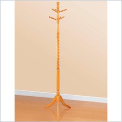 Coaster Coat Rack with Twisted Post