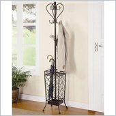 Coaster Metal Coat Rack with Umbrella Stand