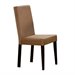 Coaster Hyde Upholstered Parson Dining Chair in Rich Dark Cappuccino