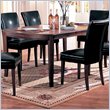ADD TO YOUR SET: Coaster Soho Oval Dining Table with 18-inch Leaf in Cherry Finish