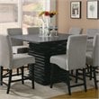 ADD TO YOUR SET: Coaster Stanton Contemporary Counter Table in Black Finish