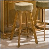 Coaster Mitchell Upholstered Bar Stool in Oak Finish