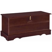 Coaster Cedar Chest with Locking Lid in Cherry