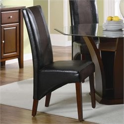 Coaster Rodeo Upholstered Vinyl Dining Side Chair