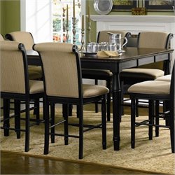 Coaster Cabrillo Counter Height Dining Table in Dark Cappuccino