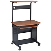 Coaster Desks Casual Computer Unit with Storage and Casters