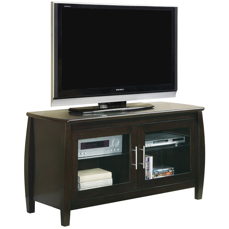 Coaster TV Stands Contemporary Media Console with Doors