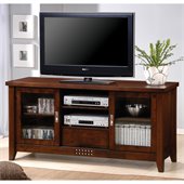 Coaster TV Stands Transitional Media Cosole with Doors and Shelves