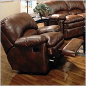 Coaster Walter Reclining Chair in Brown Bonded Leather