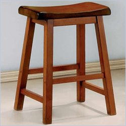 Coaster Dining Chairs and Bar Stools 24 Wooden Bar Stool in Oak