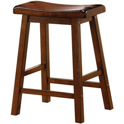 Coaster Dining Chairs and Bar Stools 24 Wooden Bar Stool in Walnut