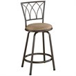 ADD TO YOUR SET: Coaster 24 Inch Metal Bar Stool in Blk/Brown