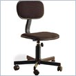 ADD TO YOUR SET: Coaster Office Chairs Casual Fabric Office Task Chair in Black