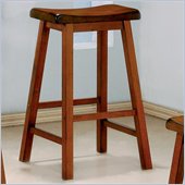 Coaster 29 Inch Wooden Bar Stool in Oak