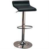 Coaster 29 Inch Black Adjustable Bar Chair