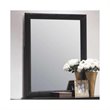 ADD TO YOUR SET: Coaster Dylan Vertical Faux Leather Dresser Mirror in Black