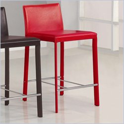 Coaster 24 Inch Bar Stool in Red