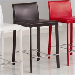 Coaster 24 Inch Bar Stool in Chocolate