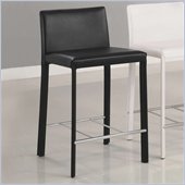 Coaster 24 Inch Bar Stool in Black