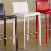 Coaster 29 Inch Bar Stool in White
