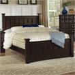 ADD TO YOUR SET: Coaster Harbor Panel Post Bed in Cappuccino Finish